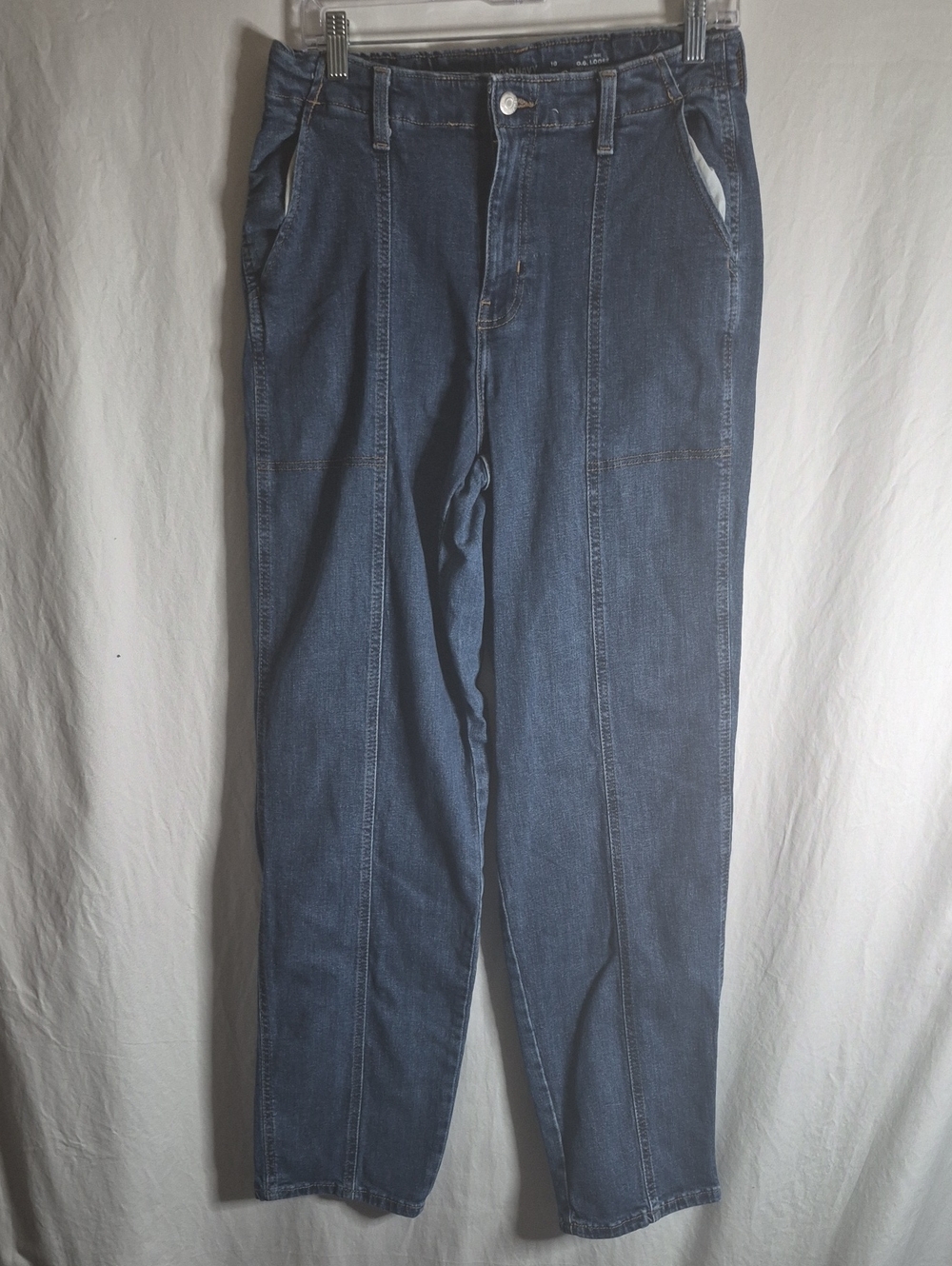 Old Navy High-Rise Women's Jeans - Dark Blue Denim
